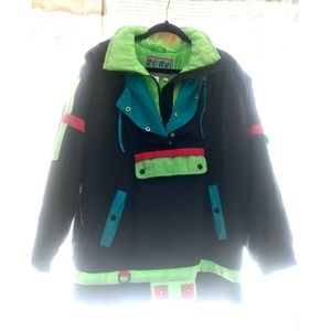 Vintage East West 80s windbreaker